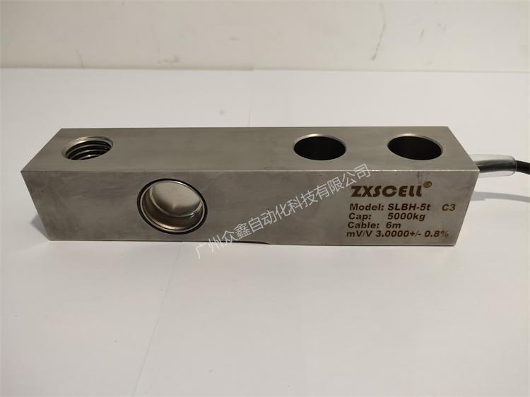美國中克塞爾 SLBH-5t稱重傳感器正面圖