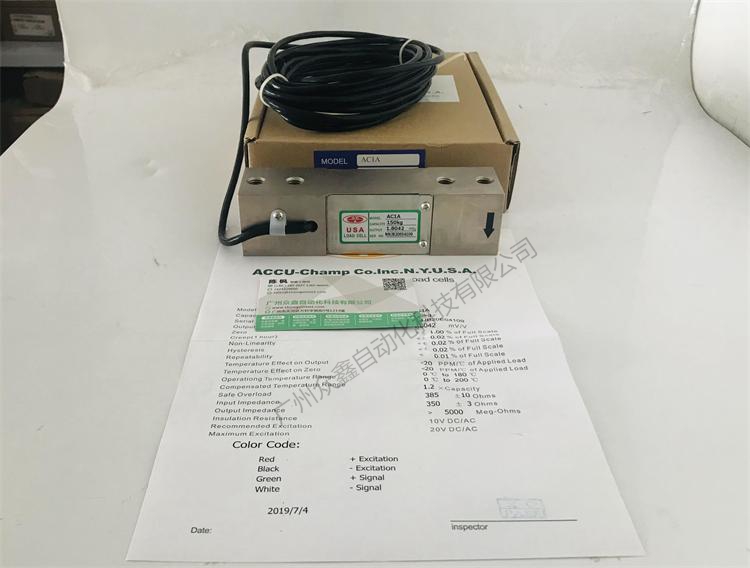 美國(guó)AC傳感器 AC1A稱重傳感器實(shí)拍圖