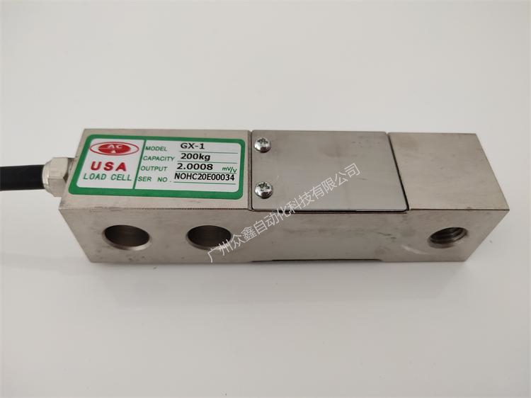 美國AC傳感器 GX-1稱重傳感器實(shí)拍圖